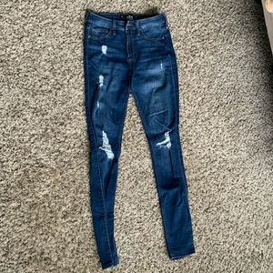 Hollister Distressed Skinny Jeans